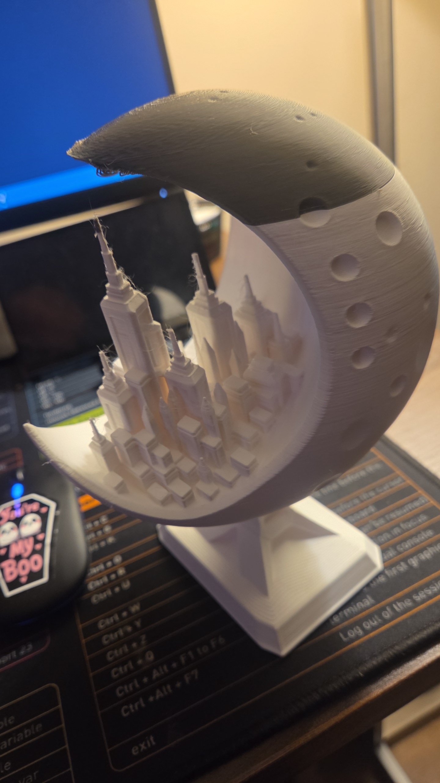 3D print: Moon City